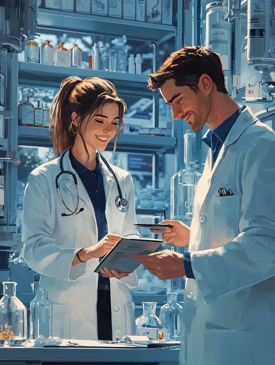 Visuel cas client leZexperts - pharmaceutique